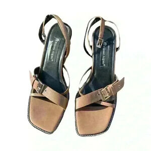 Etienne Aigner taupe sandals 8.5